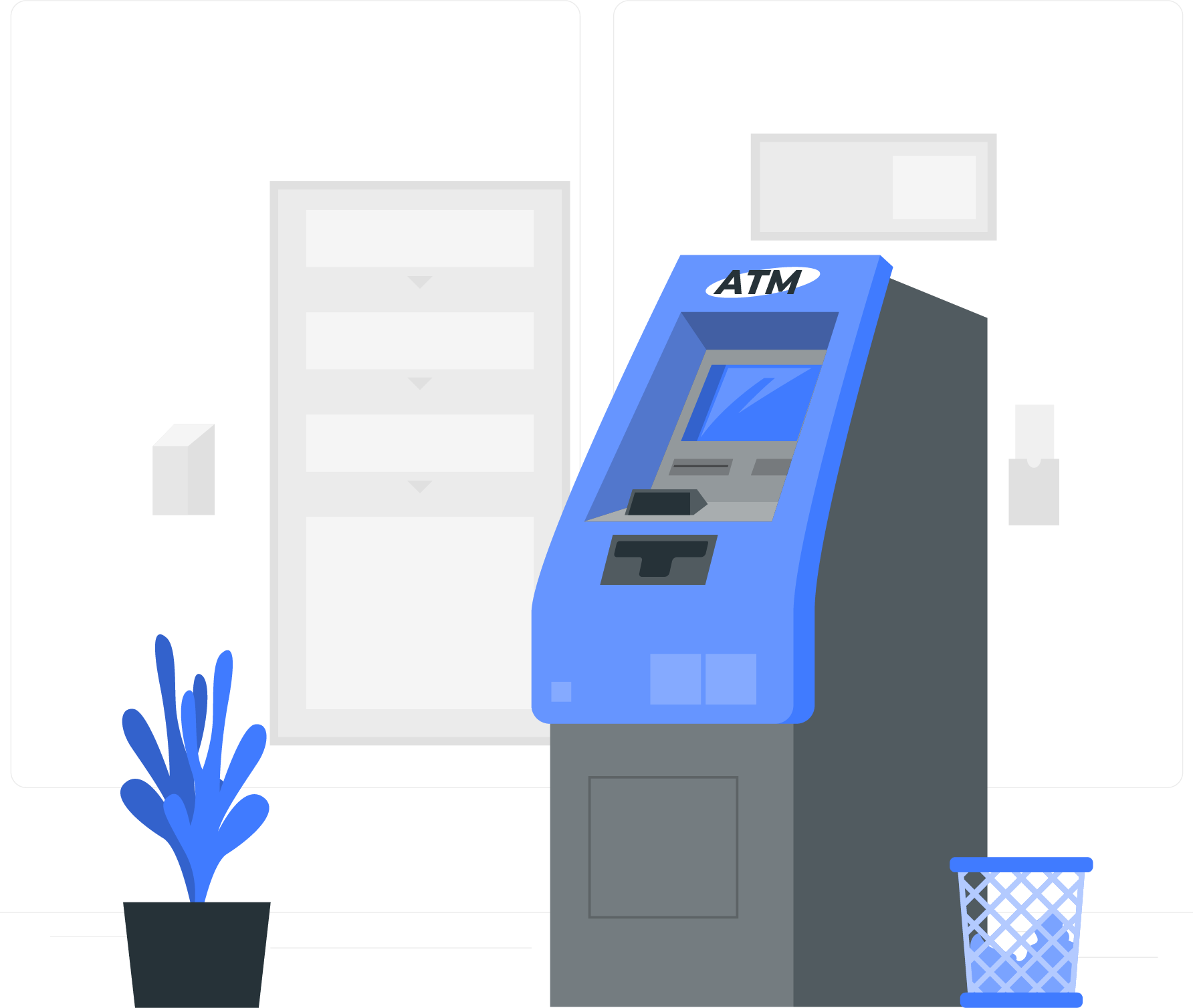 TTC Co-operative Bank Automated Teller Machine (ATM) at a branch location